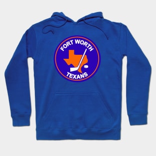 Defunct Fort Worth Texans Hockey 1981 Hoodie